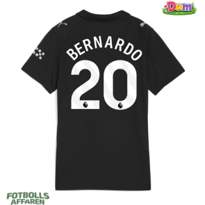 Manchester City Bernardo Silva #20 Bortatröja Kvinnor 2025-26 Kortärmad